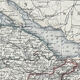 Antique Map Switzerland c1869 Keith Johnston Royal Atlas Hand coloured map