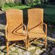 Fauteuils en rotin