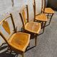 Set de 4 chaises bistrot vintage
