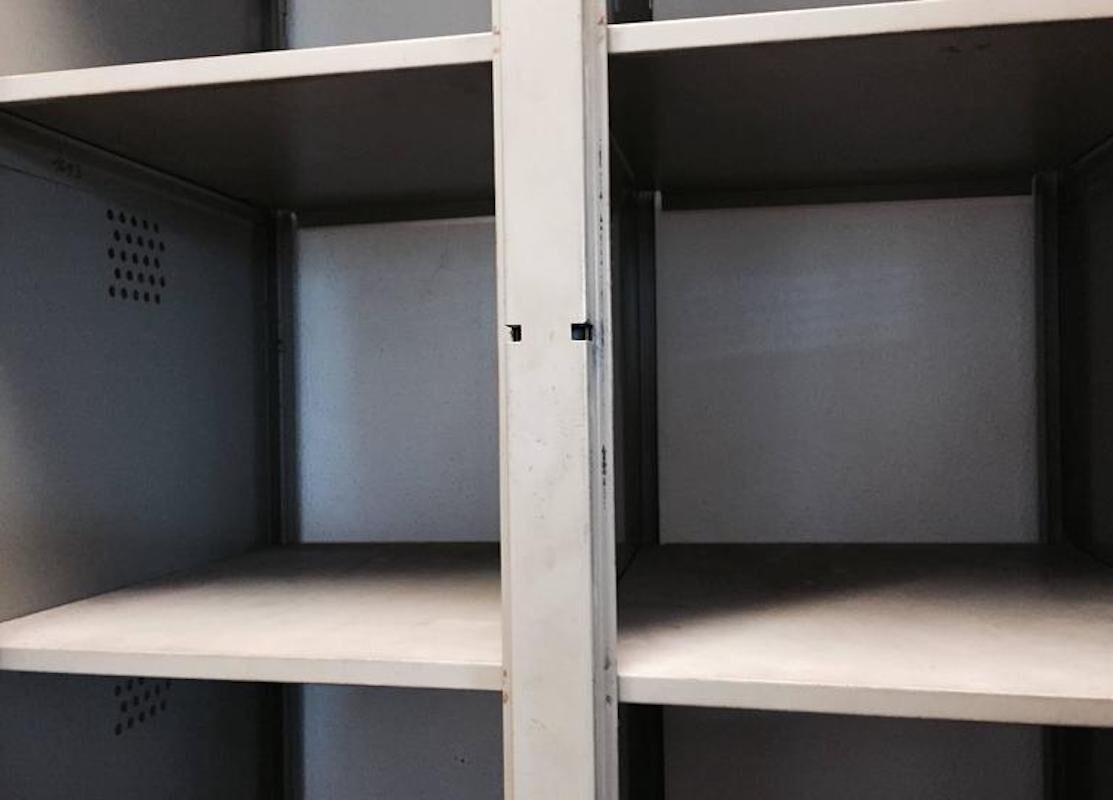 Vintage industrial cabinet by Mewaf, 1950s