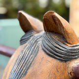 Antique rocking horse