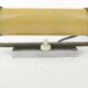 Art Deco wall lamp, functionalism, chrome-plated brass, Czechoslovakia, 1950s