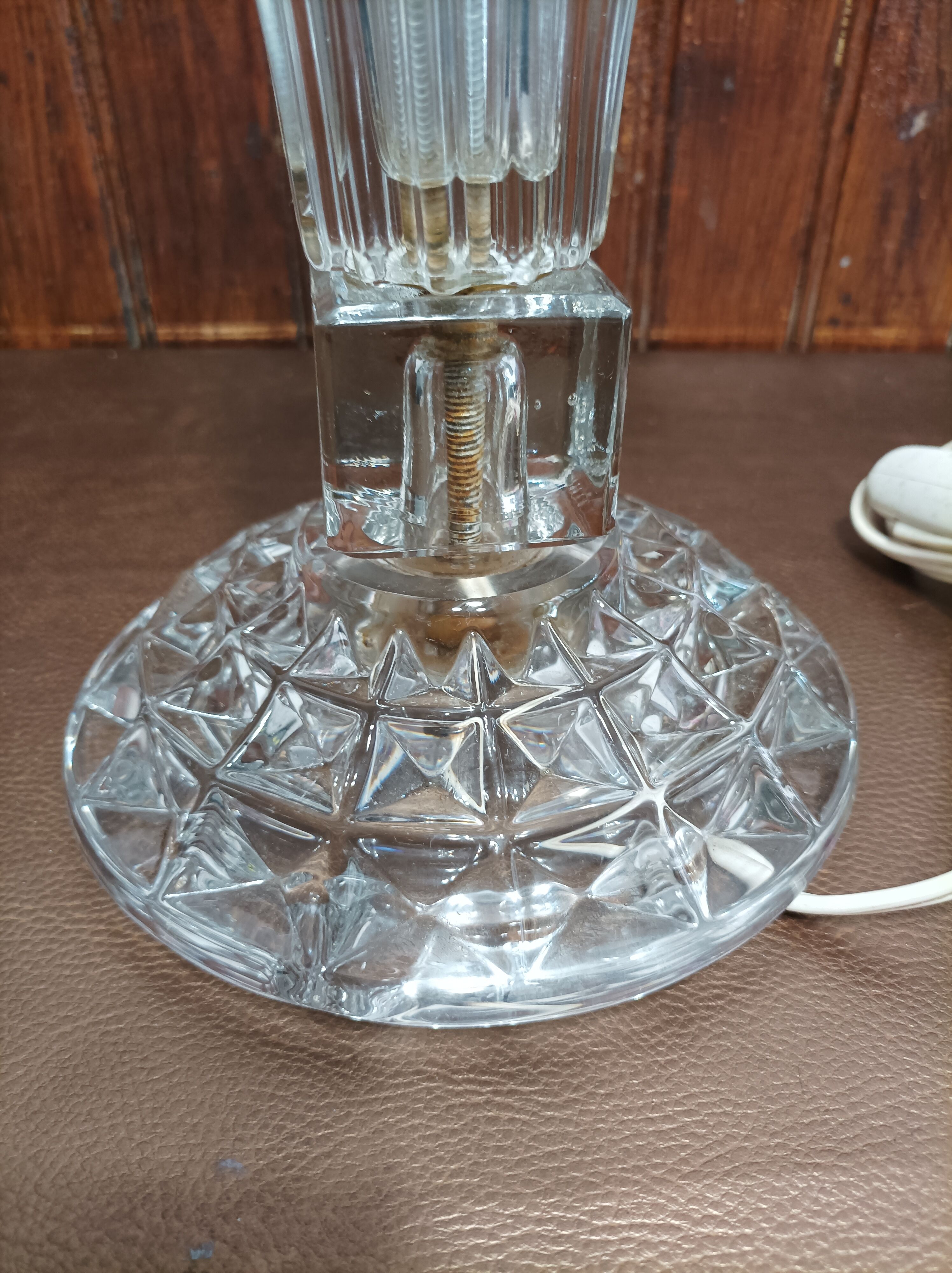 30 cm crystal lamp base