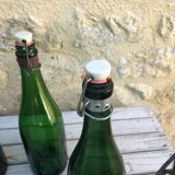 lot de 6 bouteilles en verre