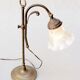 Art Deco brass lamp