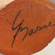 Ceramic vase, from charlotte basse denmark (signed at the bottom)