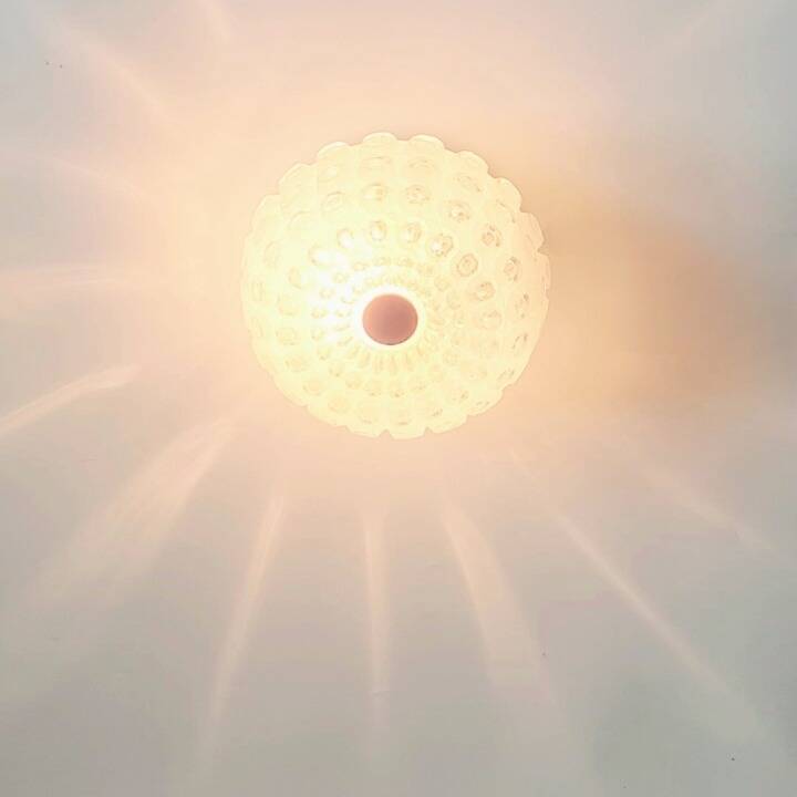 Mid-Century Bubble Glass Ceiling Light from Limburg, Germany, 1960s