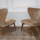 Fauteuil danois chauffeuse wingback scandinave wing chair small de Elias Svedberg