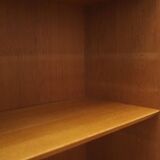 Ash bookcase, Danish design, 1970s, production: Hundevad