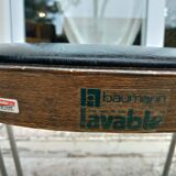 6 stackable Baumann chairs