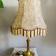 Empire / Directoire living room lamp in gilded bronze, mid-20th century