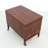 Scandinavian rosewood roller bar from Rio