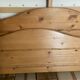 Lit interiors pin vintage pour deux personnes