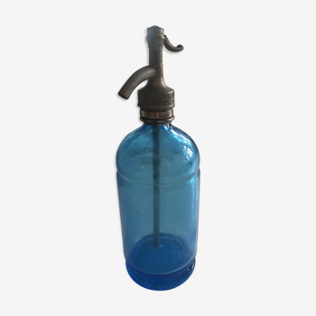 Siphon bleu vintage