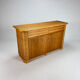 Vintage Bamboo and Wood Sideboard, 1970s