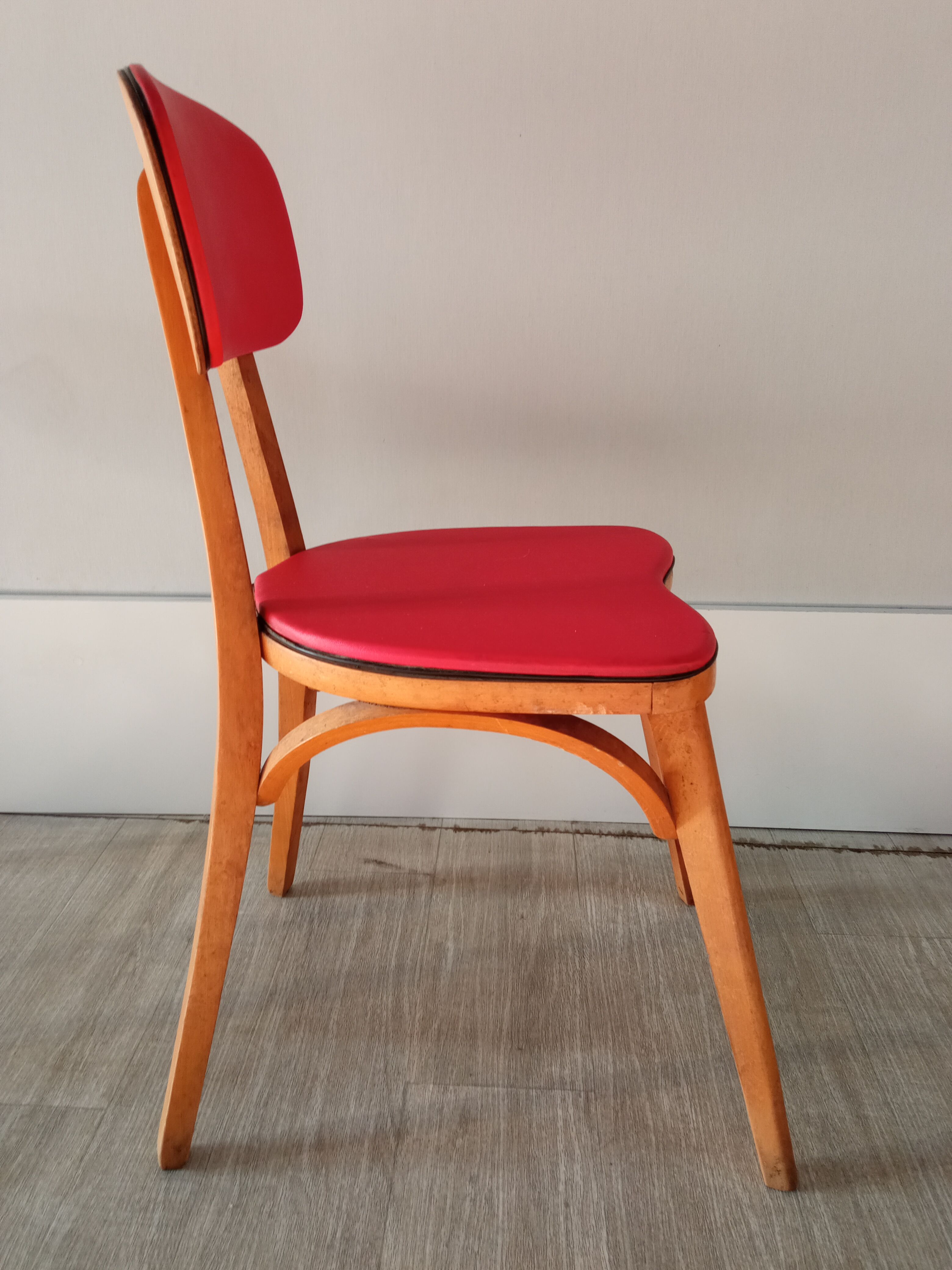 4 Baumann heart chairs