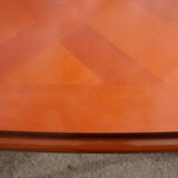 Oval table, Regency style, integrated extensions