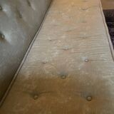 Upholstered fabric sofa