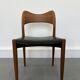 Set of 6 model 71 teak dining chairs by Niels O Møller for JL Møllers 1950s