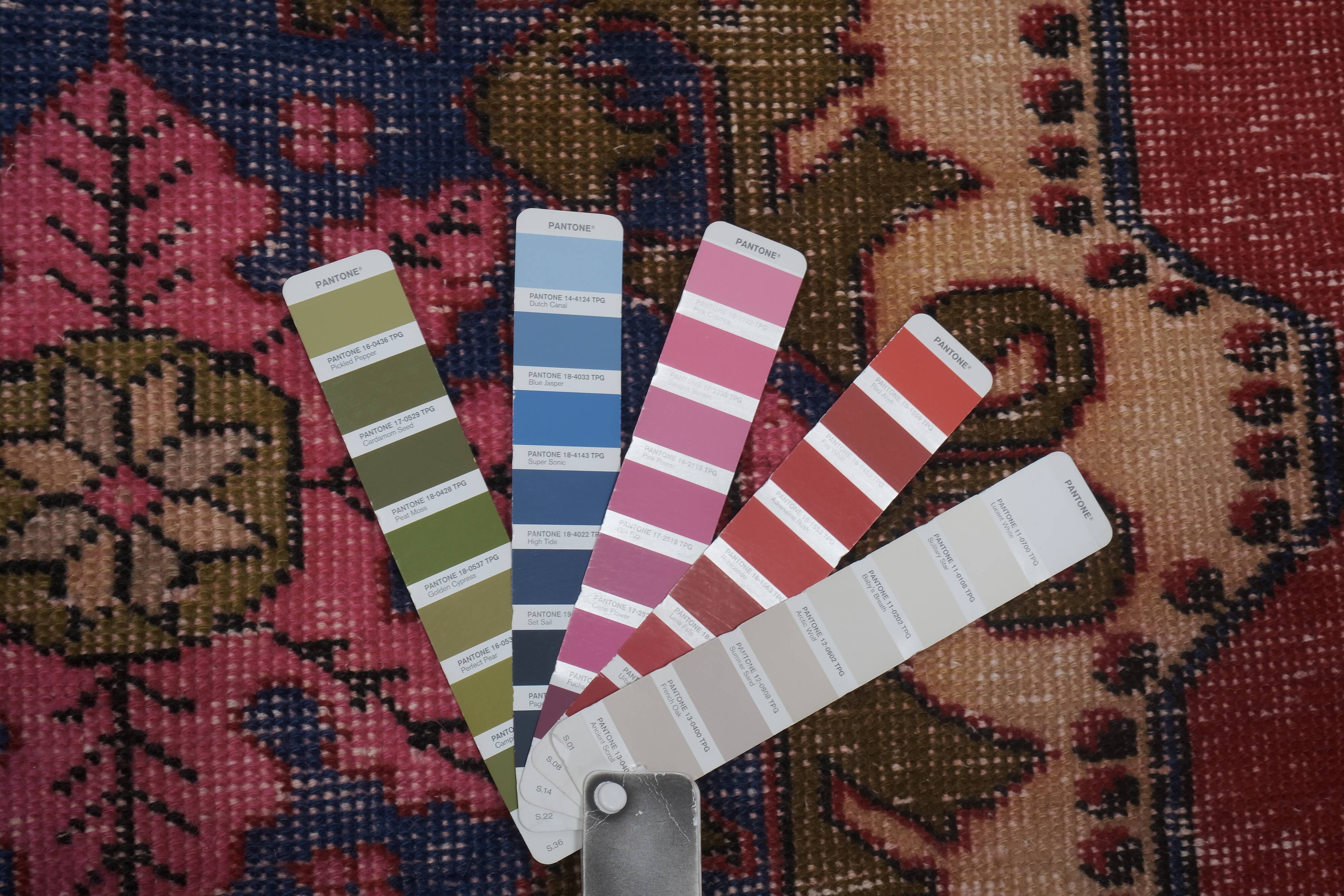 Tapis turc de Oushak, tissé à la main 135x220 cm