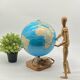 Vintage illuminated terrestrial globe / Taride / 1979