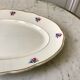 oval dish Digoin Sarreguemines small flowers 50s