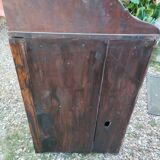Antique Louis XVI style corner cabinet
