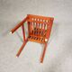 4 x beautiful Milano chairs cherry wood by Aldo Rossi for Molteni, 1980s
