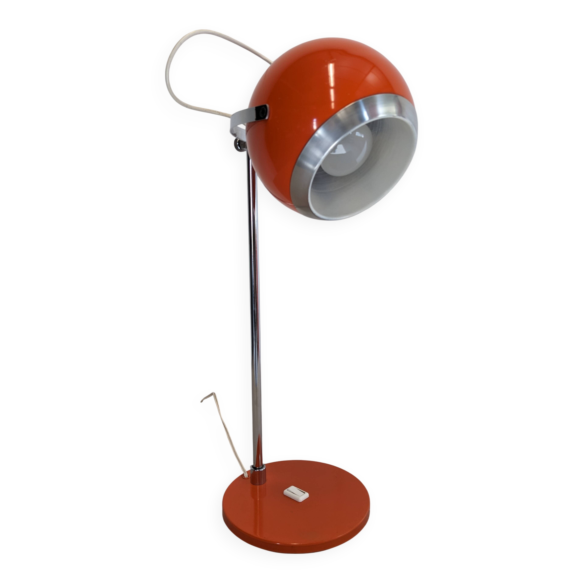 Space Age "Eye Ball" Lamp, 60s-70s