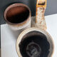Vintage trio of ceramic vases