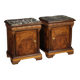 paire de tables de chevet italiennes des années 60