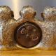 Clock / alarm clock vintage lancel model "the three monkeys of wisdom" very rare!