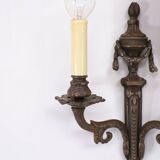 Louis XVI Style Bronze Sconces, Set of 2