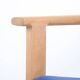 Hans J. Wegner – Lounge chair GE 284 – Getama – Oak & blue wool
