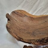 Teak root fruit basket
