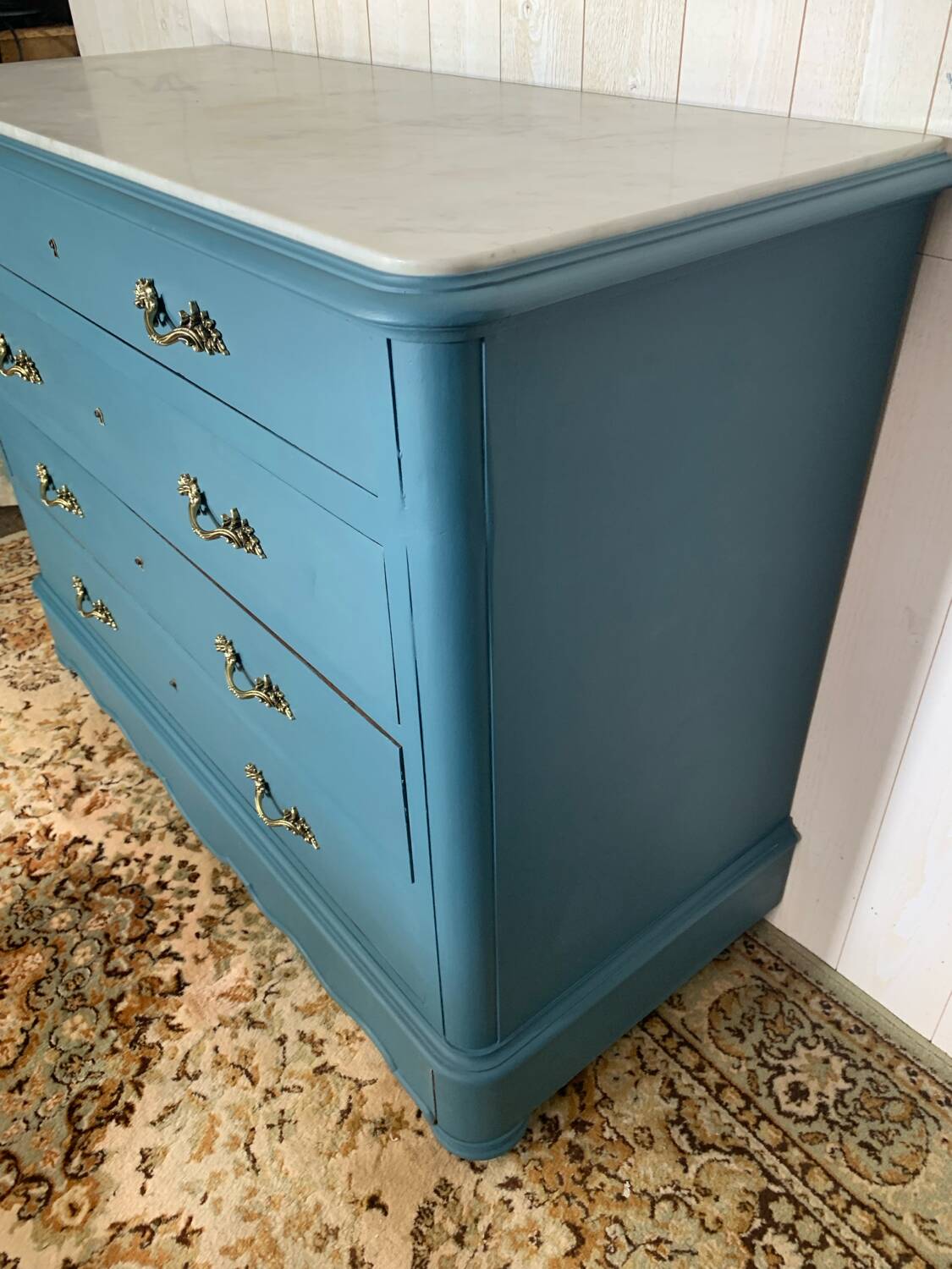Commode plateau marbre