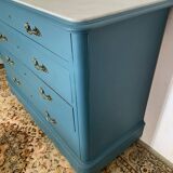 Marble top chest of drawers