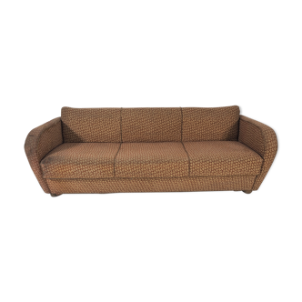 Art Deco H 363 Sofa Jindřich Halabala, 1930s