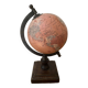 Petit globe terrestre sur pied en bois