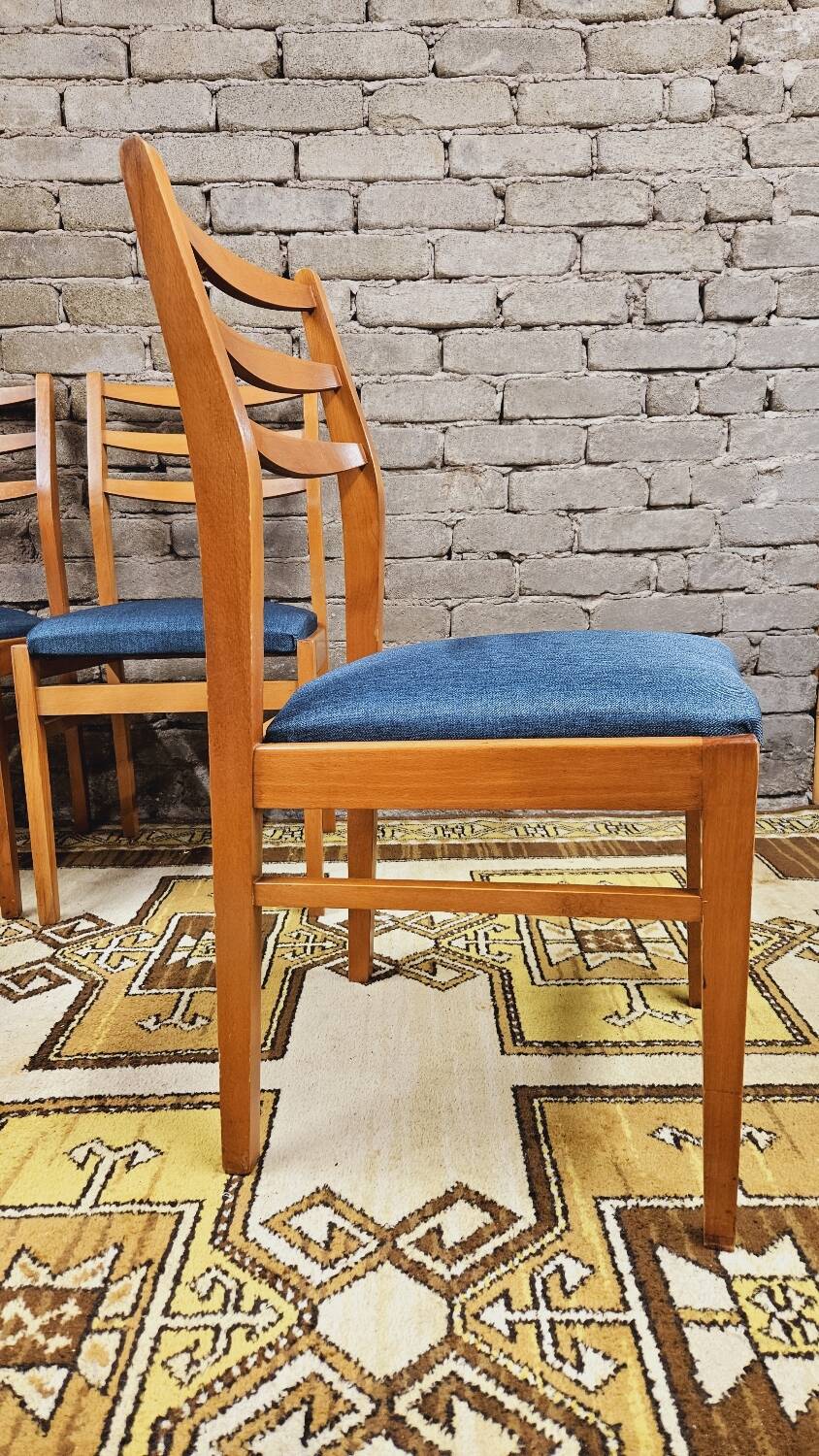 4 Scandinavian chairs, 1960