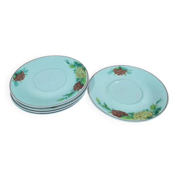 Set of 5 saucers Villeroy and Boch t'chou
