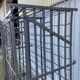 Wrought iron wine cellar 200 bottles French wine cellar Rigidex cellar shelf 1950