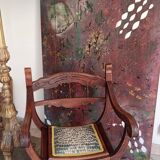 Dagobert armchair, produced at the end of the 11th century, renovated in 2024.