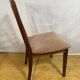 Mid century retro vintage teak and cloth dining chairs by GPlan 1970