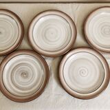 Service Niderviller Fonteneige 10 assiettes plates 10 assiettes creuses