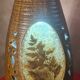 large lamp Accolay 87x44 in ceramic and resin inclusion Vintage/60 to 70