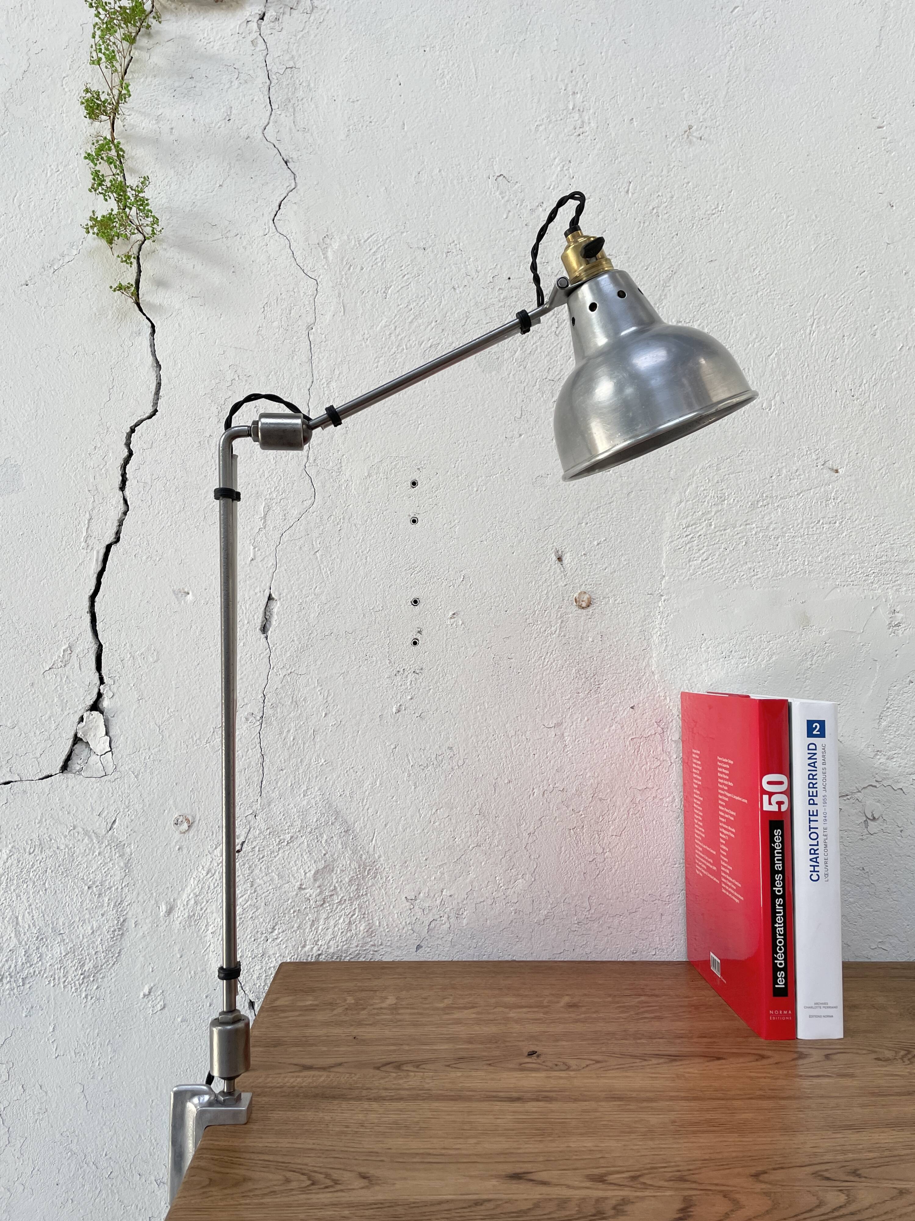 Georges Houillon desk lamp, circa 1930.