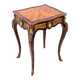 Table basse unique, France, vers 1880.