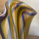 Vintage Murano Striped Vase
