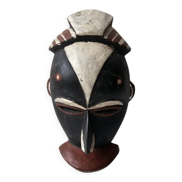 Small African wall mask Galoa Gabon 22cm - Tribal African art